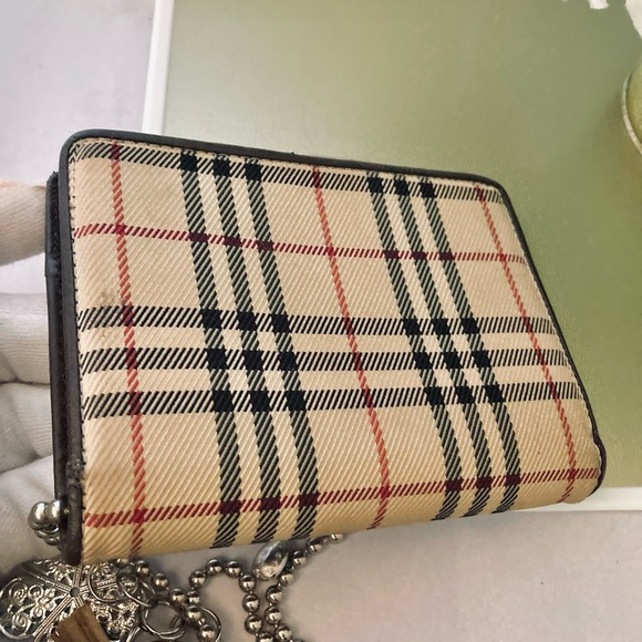 Burberry Nova Check Kisslock Compact Wallet - Picture 5 of 16
